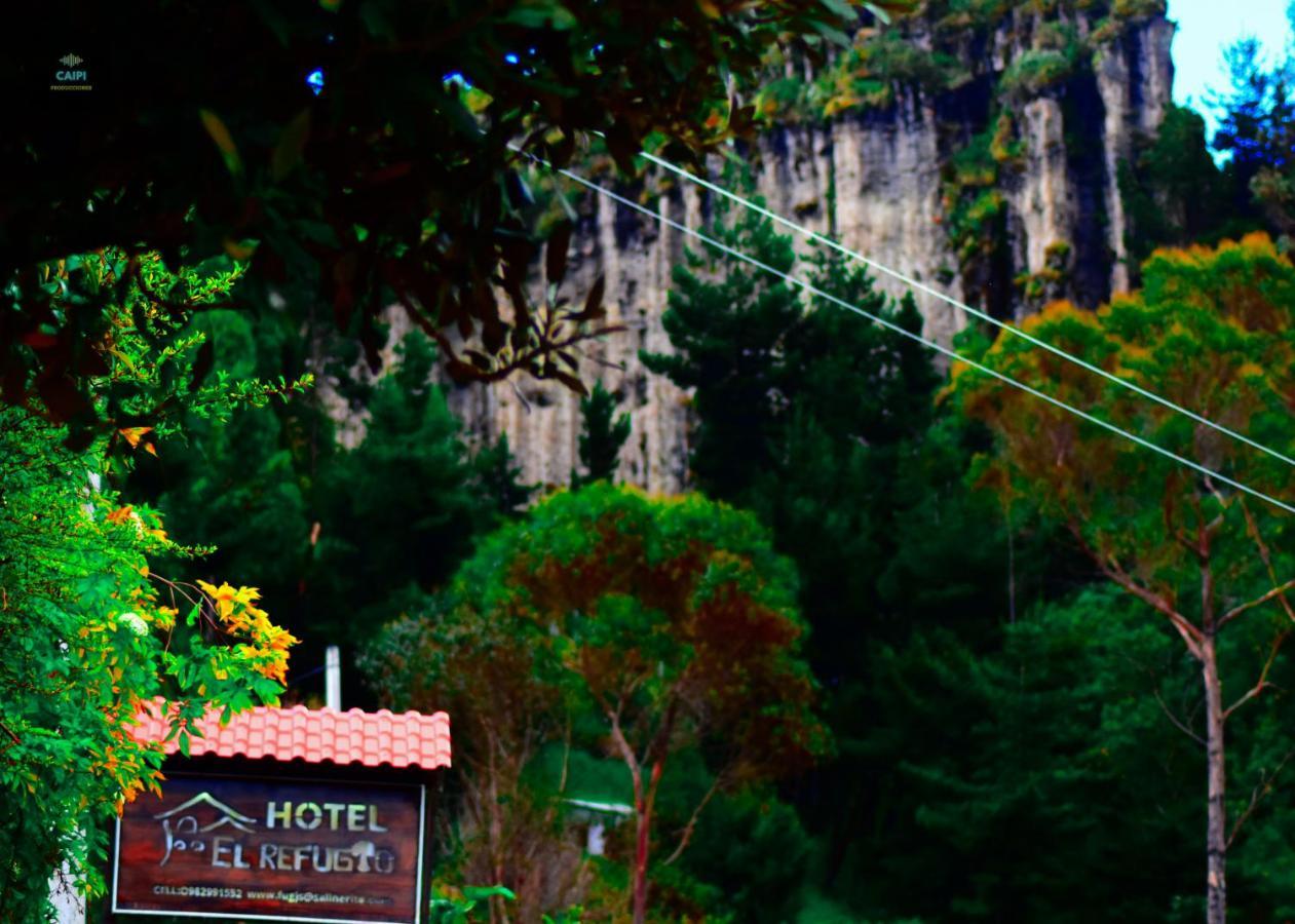 Hotel El Refugio Guaranda Kültér fotó