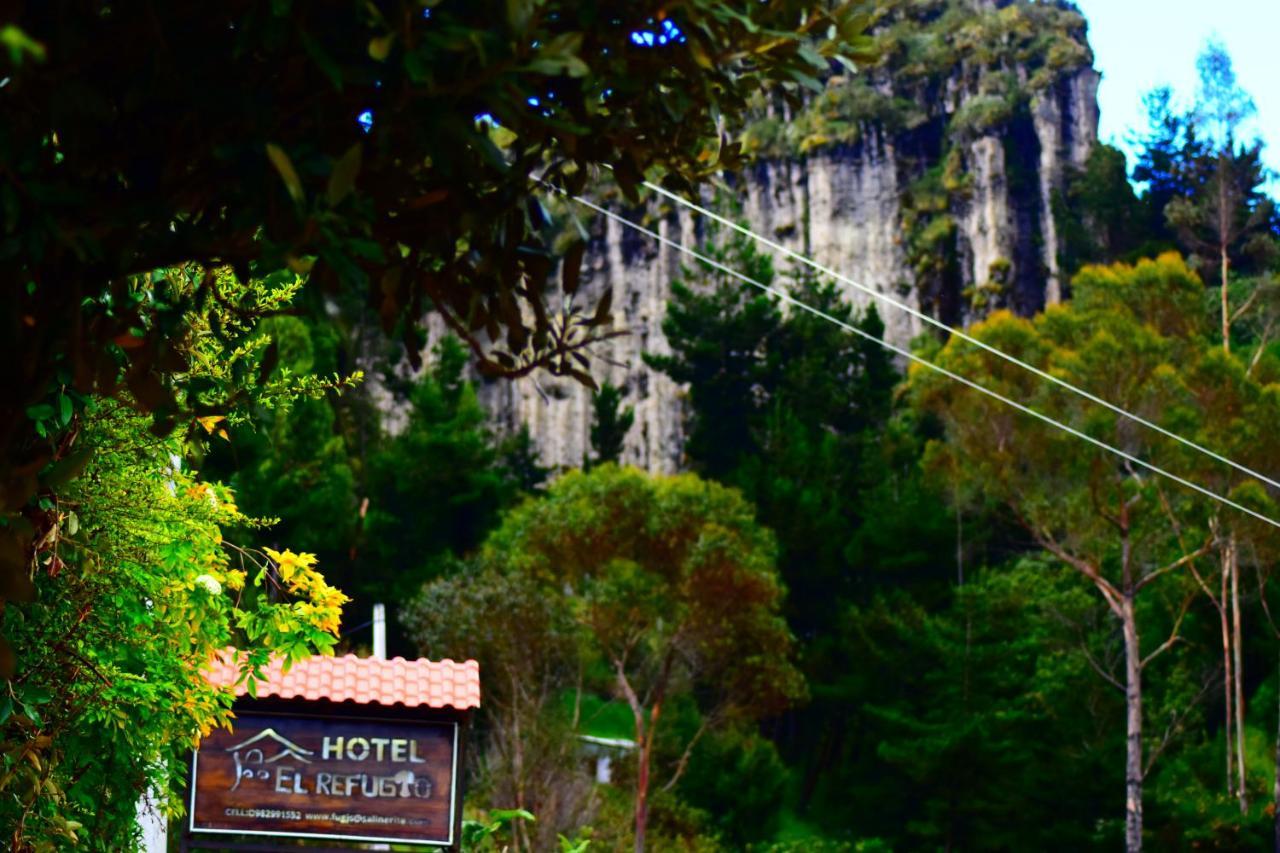 Hotel El Refugio Guaranda Kültér fotó