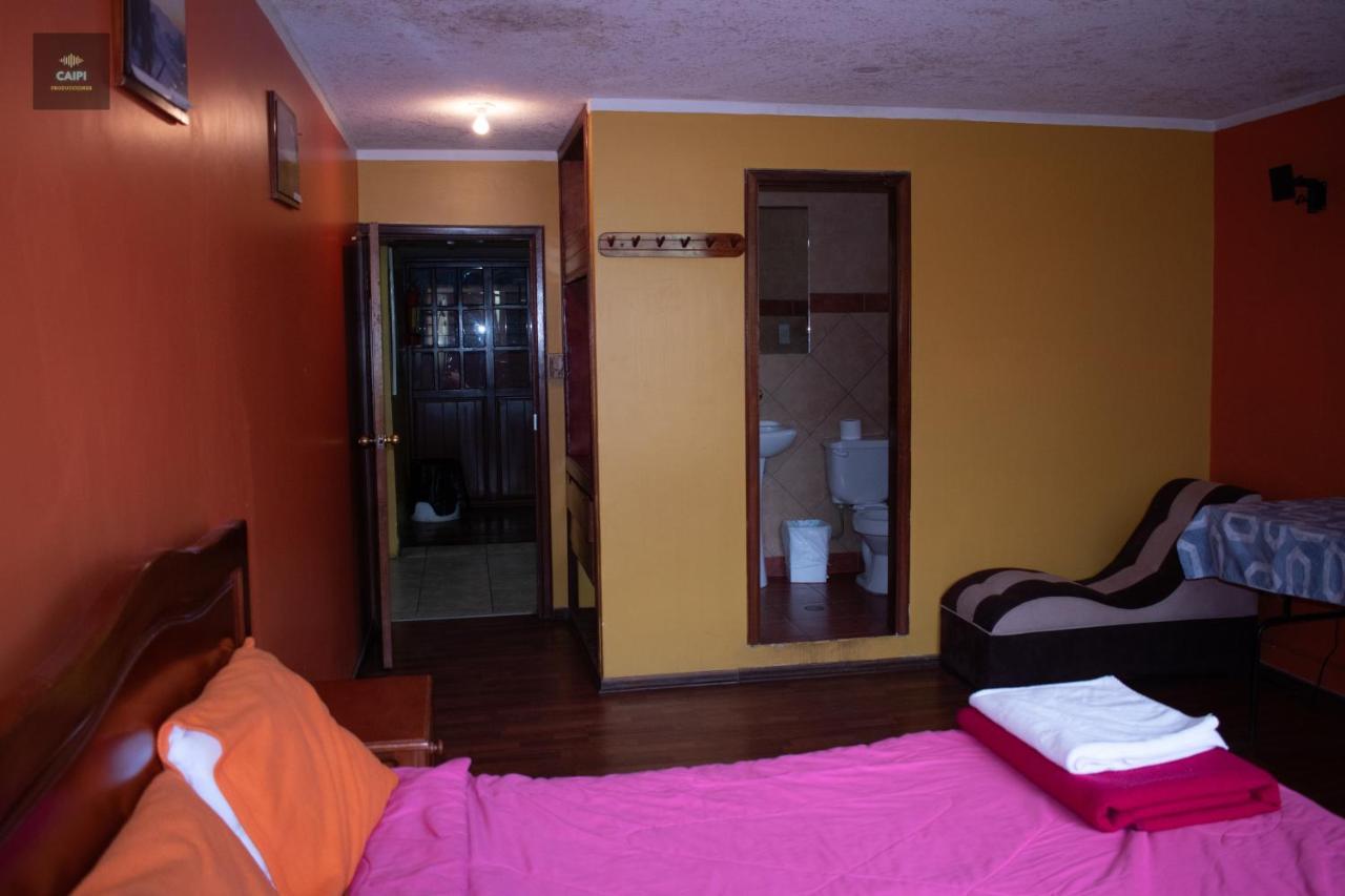 Hotel El Refugio Guaranda Kültér fotó